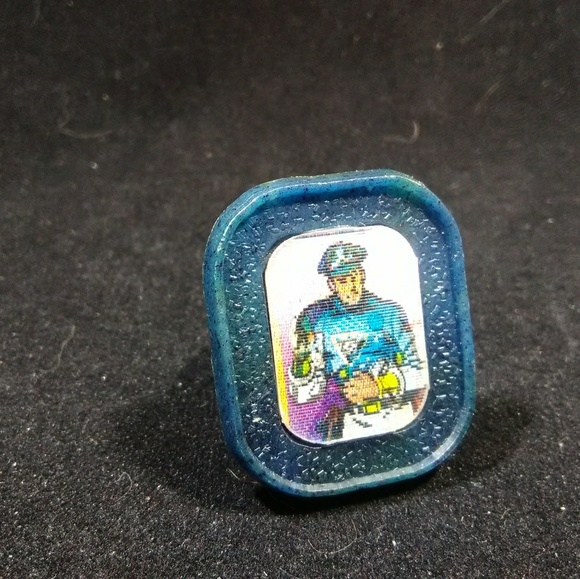 Vintage flicker flasher ring 1960s - Picture 1 of 6